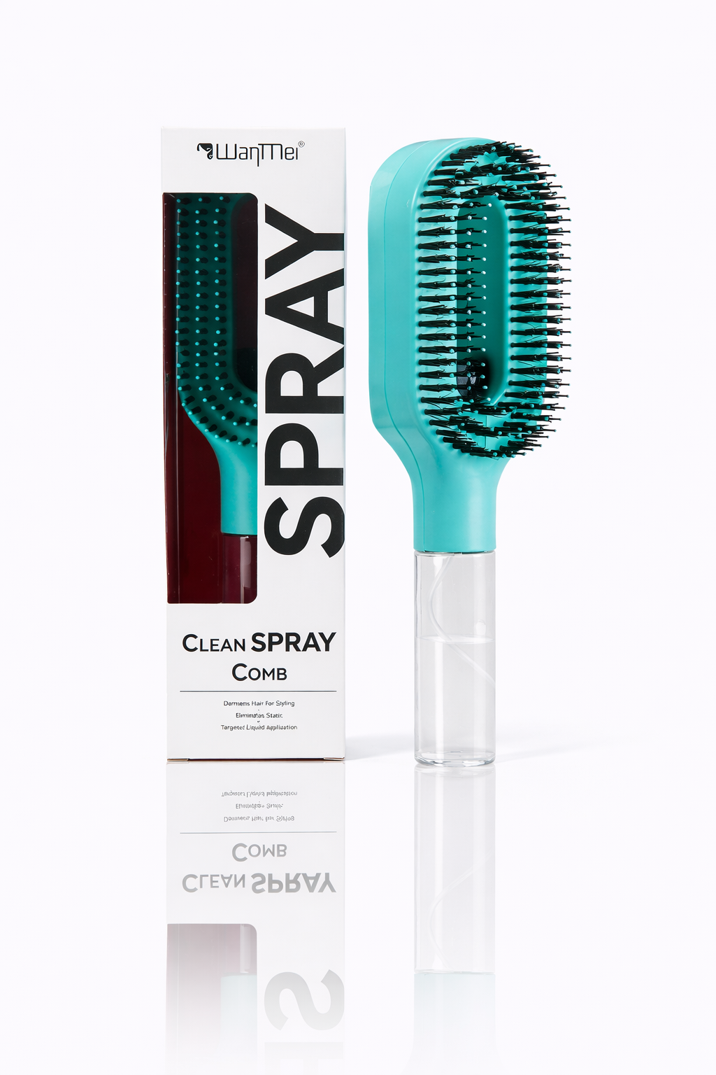 Detangling Hair Brush with Spray Bottle