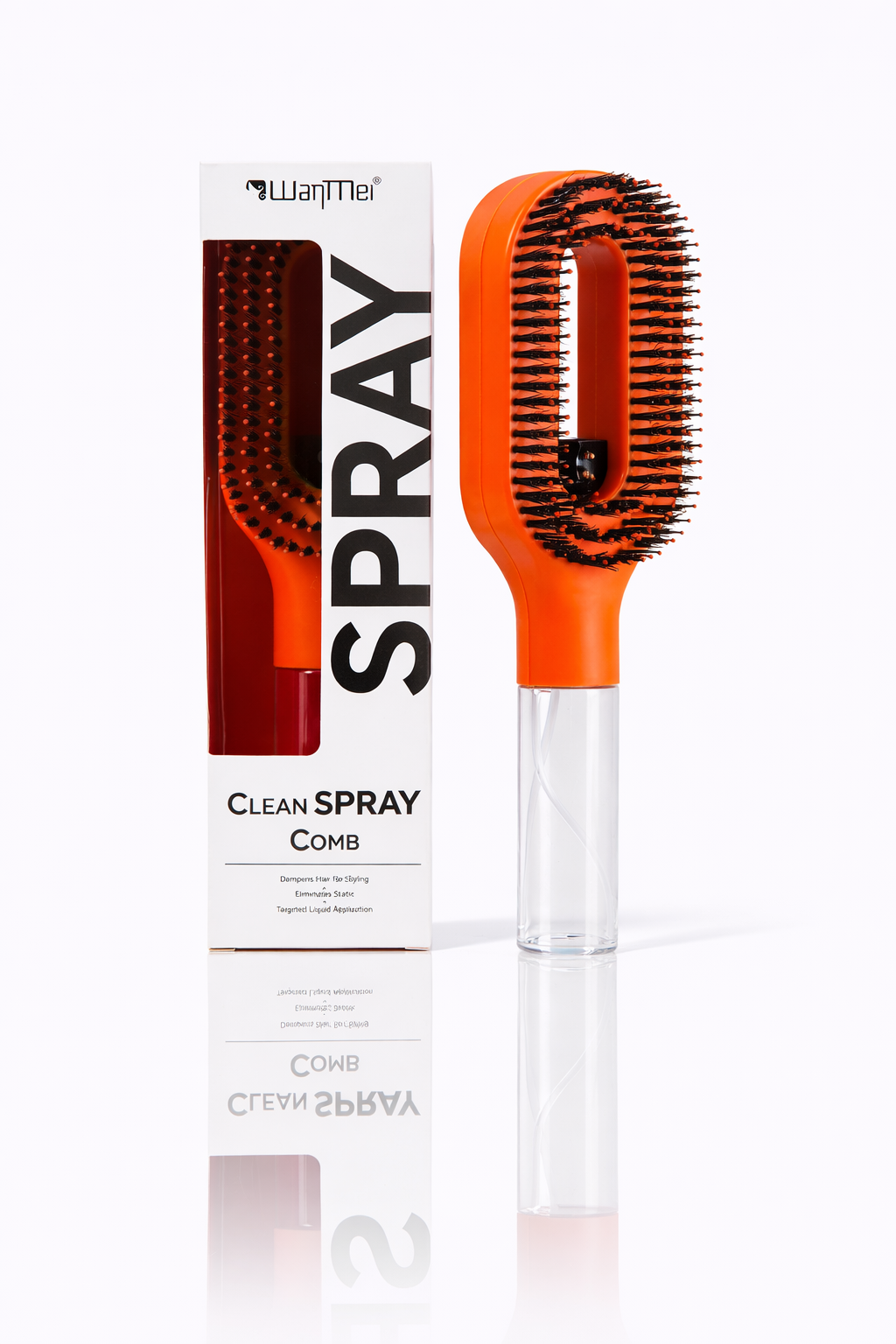 Detangling Hair Brush with Spray Bottle