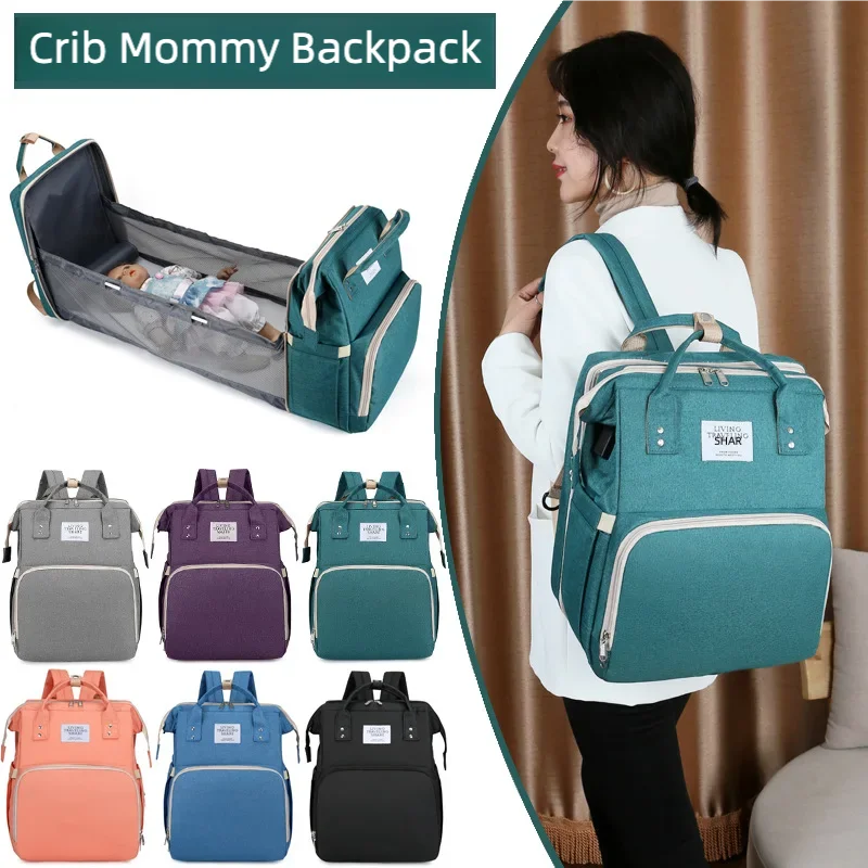 Multi-Function Travel Portable Mommy Bag Baby Diaper Bag